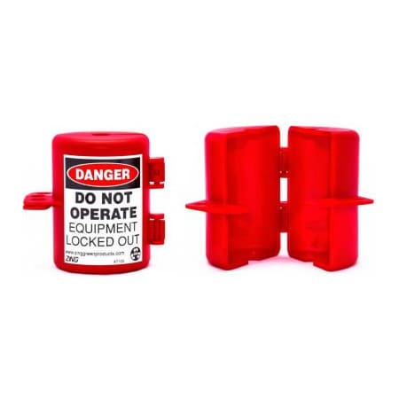 Zing ZING RecycLockout Lockout Tagout, Small Plug Lockout